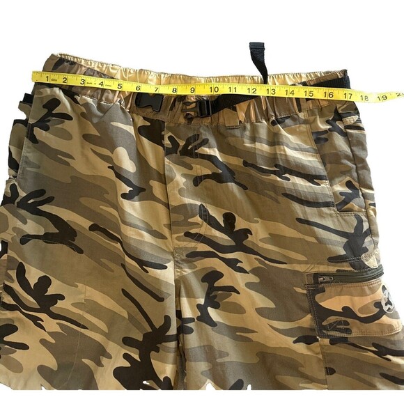 Men’s GANDER MOUNTAIN Nylon Camo Convertible Hunting Pants Shorts QUICK DRY Sz M - Picture 11 of 11